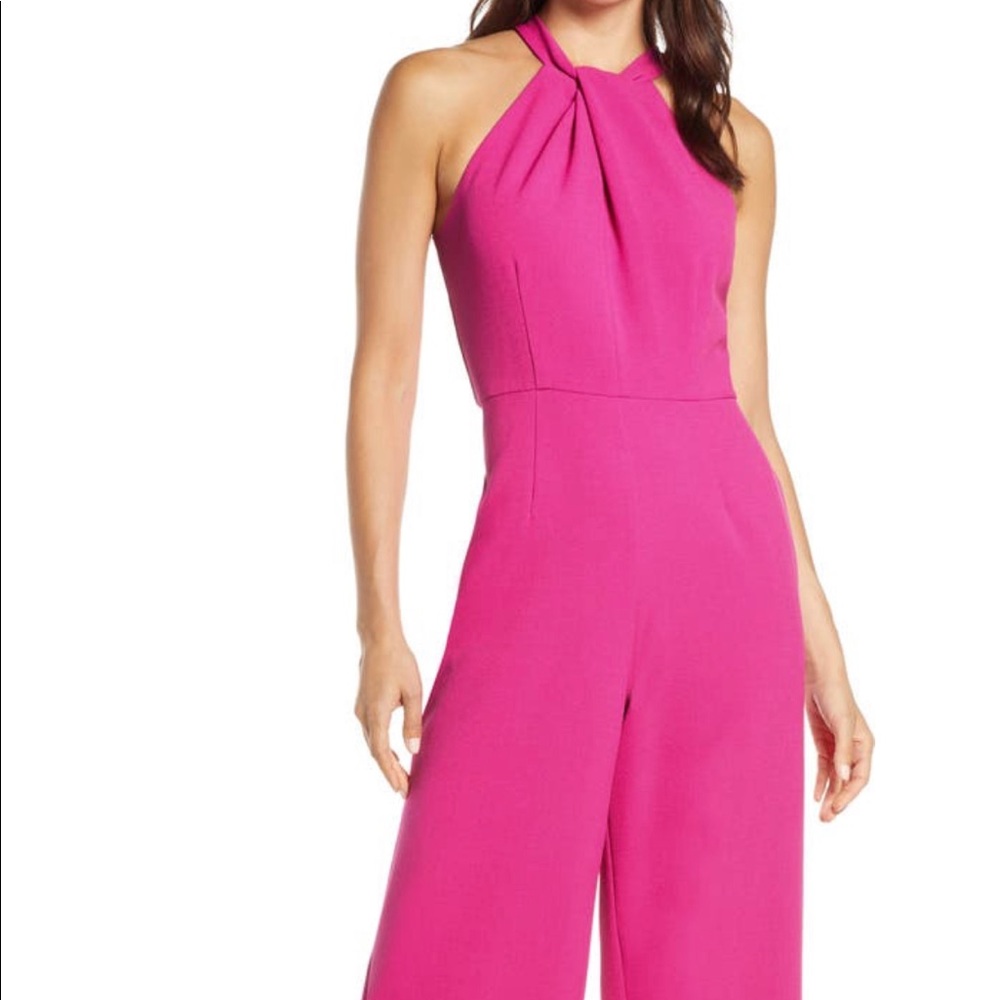 Julia Jordan Halter Neck Jumpsuit